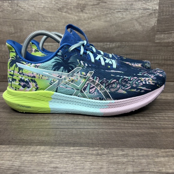 Asics Shoes - Asics Gel-Noosa Tri 14 Blue Pink Womens US Size 9.5 1012B208 Running Shoes
